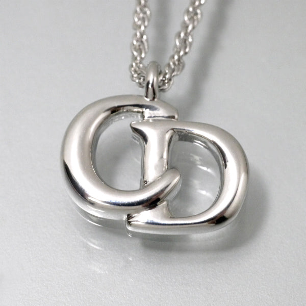 C.Dior CDロゴネックレス（シルバー）