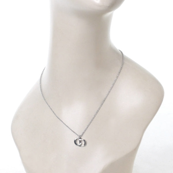 C.Dior CDロゴネックレス（シルバー）