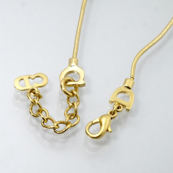 C.Dior　キーデザインロゴブレスレット（ゴールド）