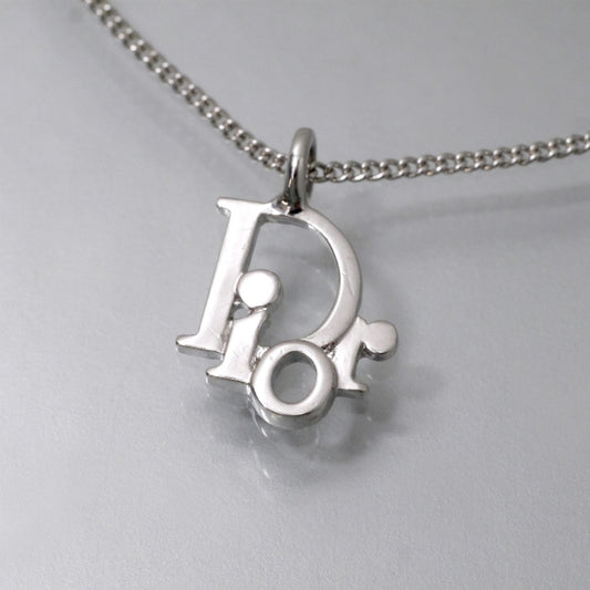 C.Dior　ロゴチャームブレスレット（シルバー）