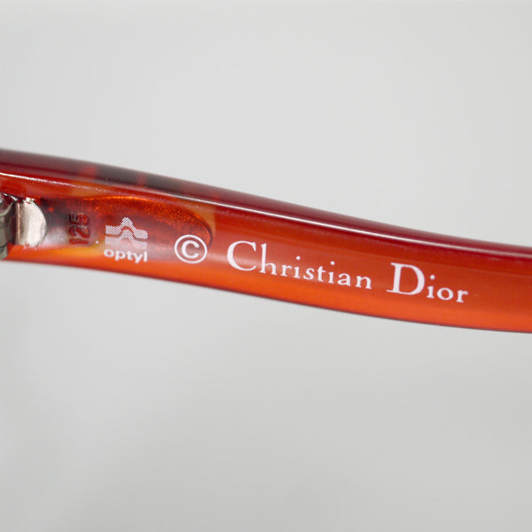 Old Dior ロープデザイン 70sサングラス（赤×黄）