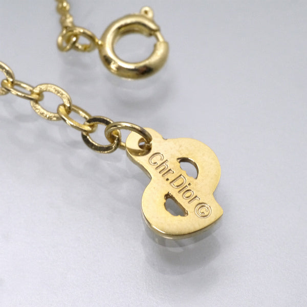 C.Dior ロゴモチーフネックレス（ゴールド）