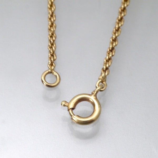 C.Dior　CDロゴブレスレット（ゴールド）