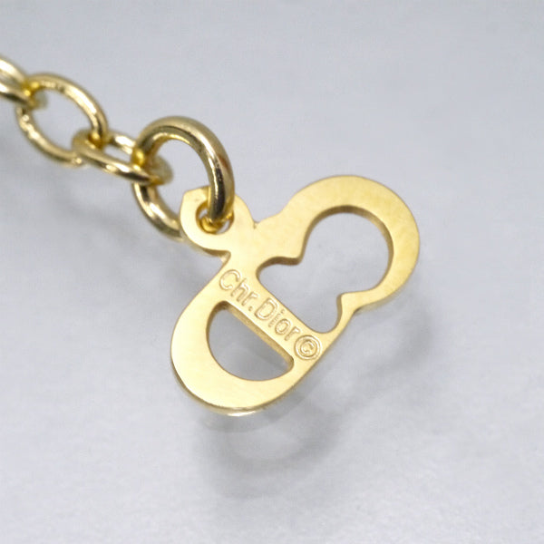 C.Dior CDロゴチェーンネックレス（ゴールド）