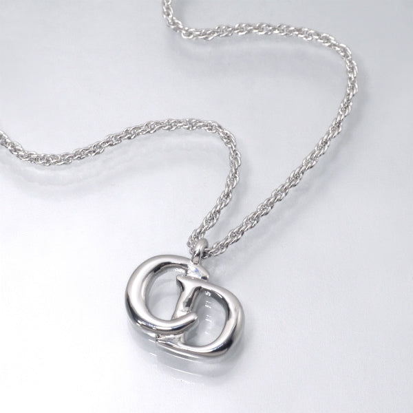 C.Dior CDロゴネックレス（シルバー）