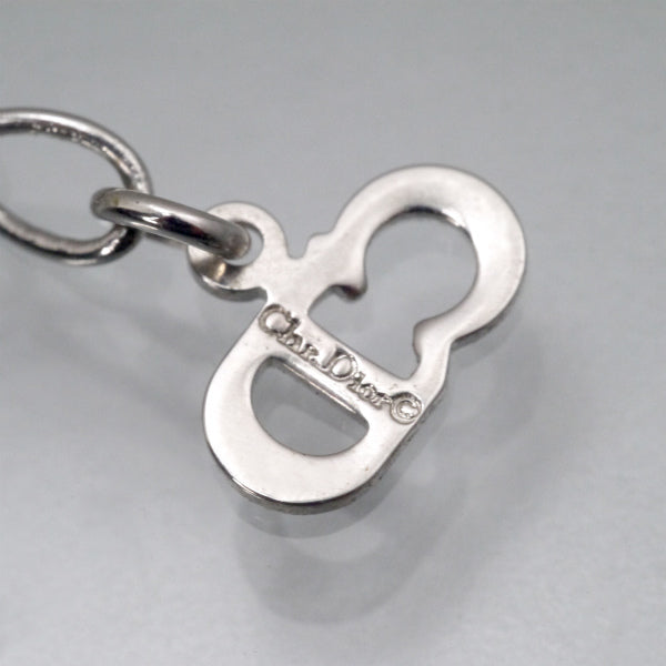 C.Dior　ロゴプレートブレスレット（シルバー）