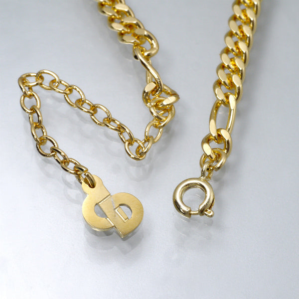 C.Dior CDロゴリボンネックレス（ゴールド）