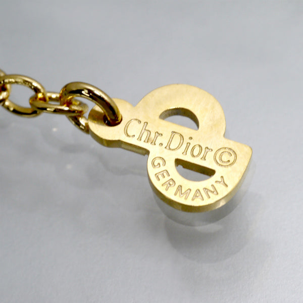 C.Dior CDロゴリボンネックレス（ゴールド）