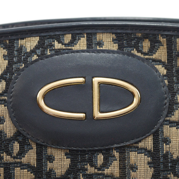 OLD Dior トロッター丸型ショルダー（青系）