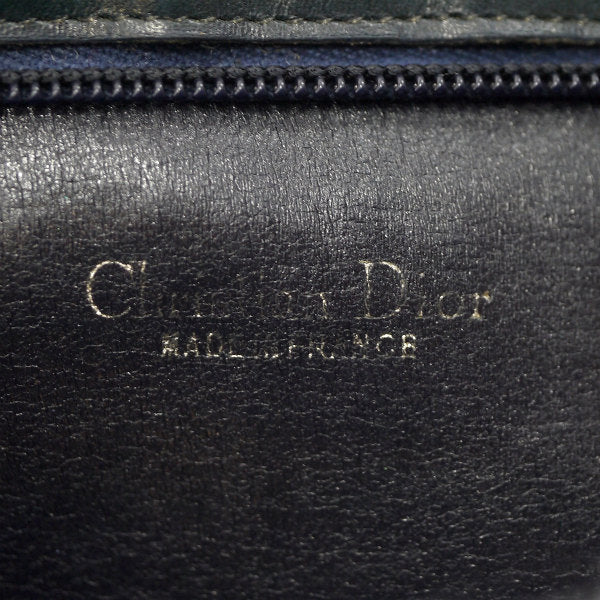 OLD Dior ＜訳アリ＞ トロッター柄ショルダー（青系）