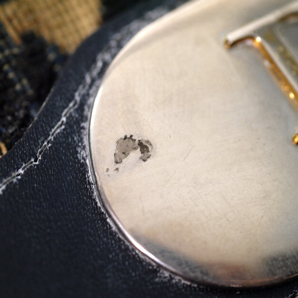 OLD Dior ＜訳アリ＞ トロッター柄ショルダー（青系）