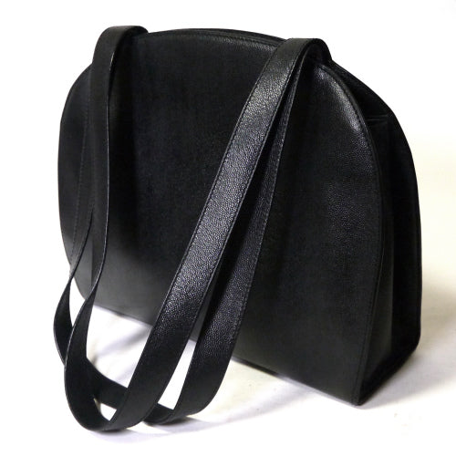 Old Celine 半円トートバッグ（黒）