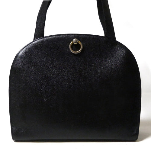 Old Celine 半円トートバッグ（黒）