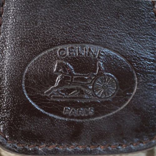 OLD CELINE　馬車柄ショルダー（茶）