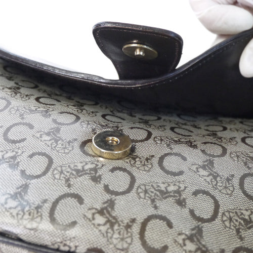 OLD CELINE　馬車柄ショルダー（茶）