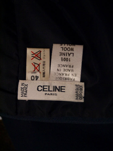 Old Celine　ブラックスカート