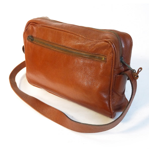 Old Celine　キャメルブリーフショルダー