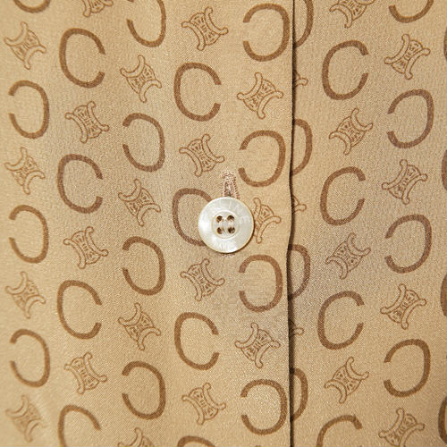 Old Celine　海老茶ボックススカート