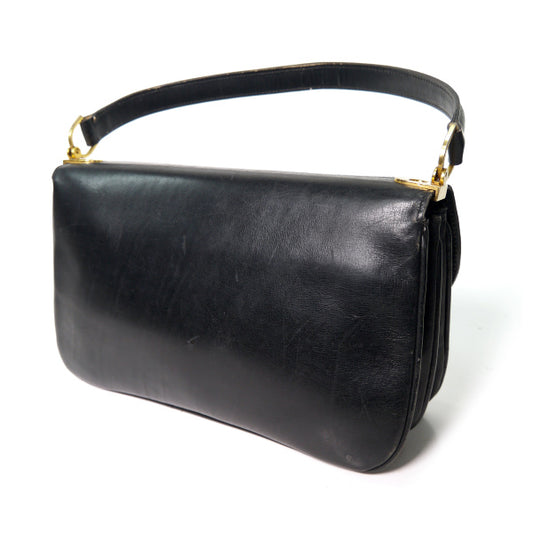 OLD CELINE ＜訳あり＞馬車金具ワンショルダー（黒）