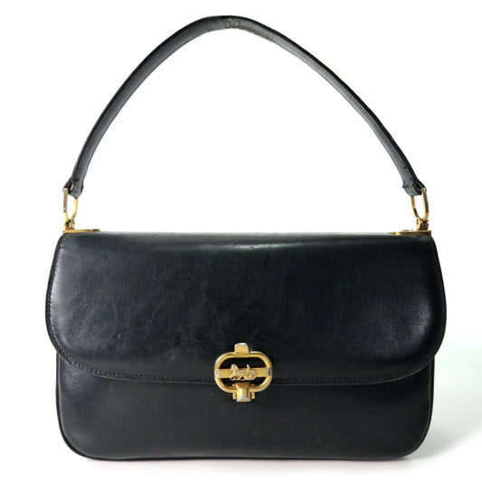 OLD CELINE ＜訳あり＞馬車金具ワンショルダー（黒）