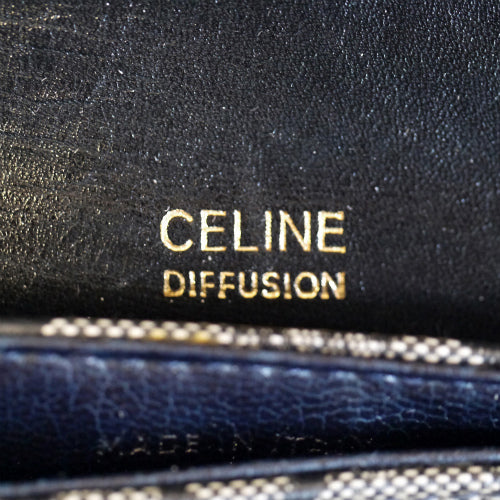 OLD CELINE　馬車柄斜めがけショルダー（紺）