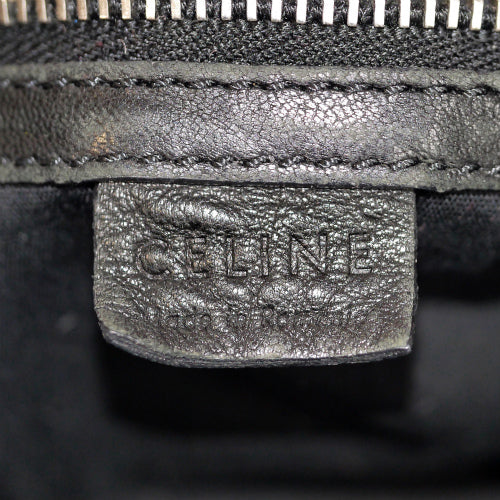 Old Celine　Bigトートバッグ（黒　ラム）