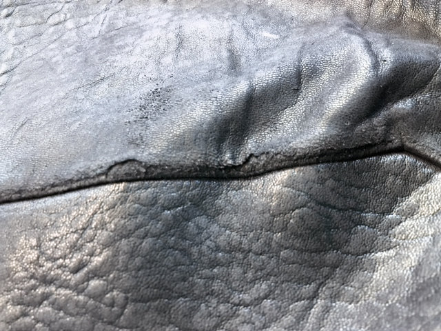 Old Celine　Bigトートバッグ（黒　ラム）