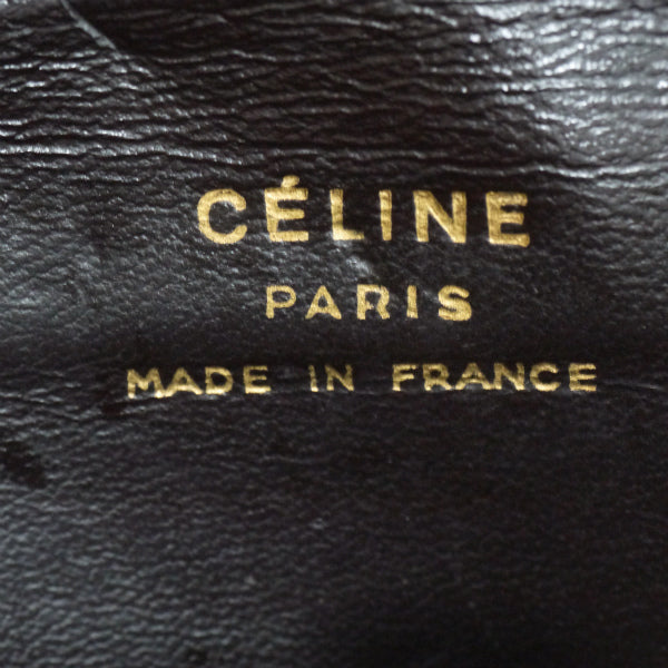 OLD CELINE　お宝!!高級クロコダイル2WAYバッグ（濃茶）