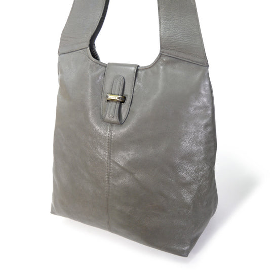 OLD CELINE　グレージュ本革 トートバッグ