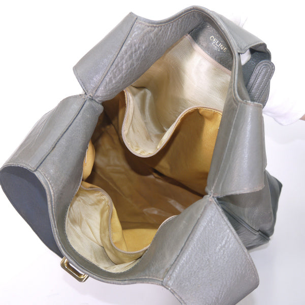 OLD CELINE　グレージュ本革 トートバッグ