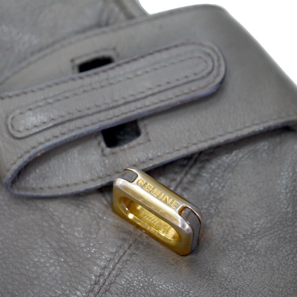 OLD CELINE　グレージュ本革 トートバッグ