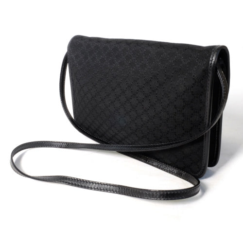 Old Celine マカダム柄2WAYバッグ（黒）