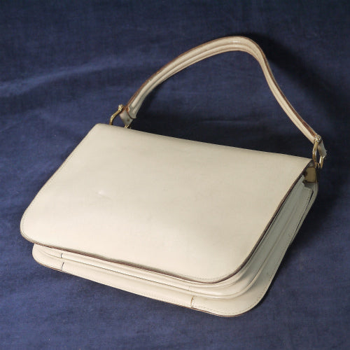 Old Celine 馬車金具７０ｓバッグ（白）