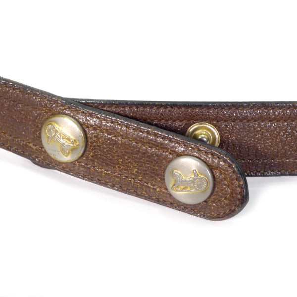 OLD CELINE 馬車ロゴ 2WAY総革ショルダー（濃茶）