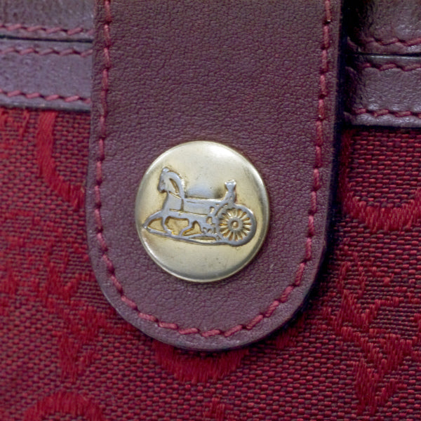 OLD CELINE　馬車柄ラウンドミニショルダー（ボルドー）