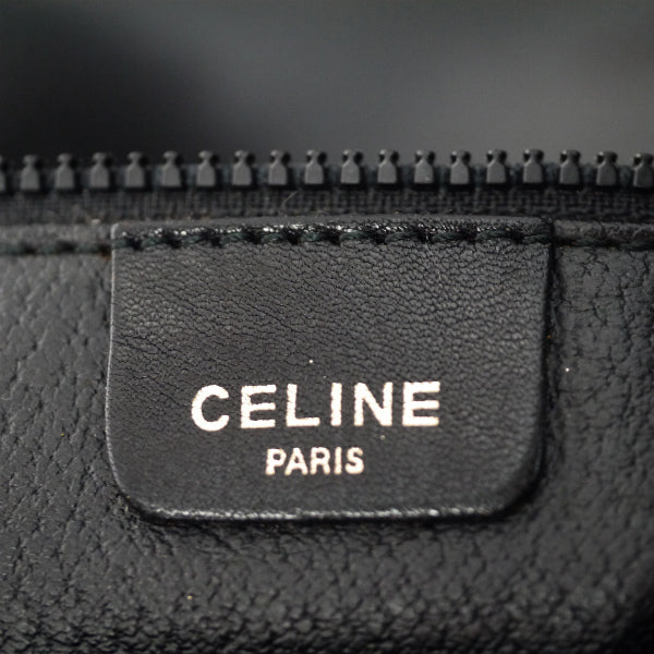 OLD CELINE　ビッグマカダムロゴ総革2WAYバッグ（黒）