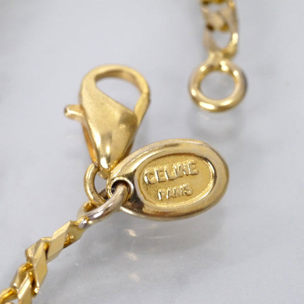 CELINE トリプル馬車ブレスレット（ゴールド）