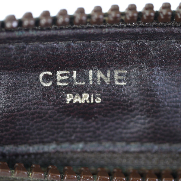 OLD CELINE　マカダムロゴ総革斜めがけショルダー（濃茶）