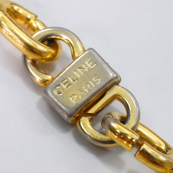 CELINE トリプル馬車コインブレスレット（ゴールド）