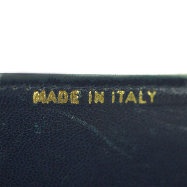 OLD CELINE マカダム金具×馬車柄ジャガード ワンショルダー（紺）