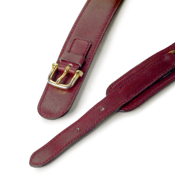 OLD CELINE　チェーンデザイン マカダムベルト（ボルドー）