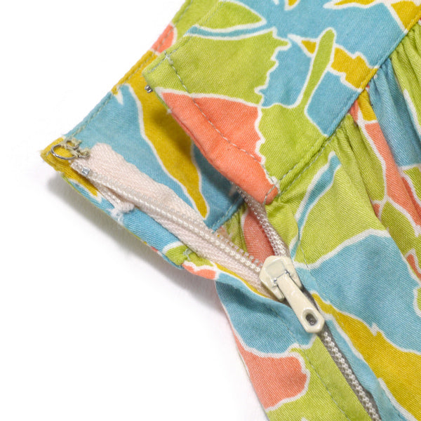 OLD CELINE　マーブリング コットンフレアスカート（パステル）