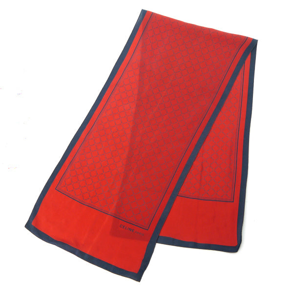 CELINE 赤シルクスカーフ – Vintage Shop Rococo