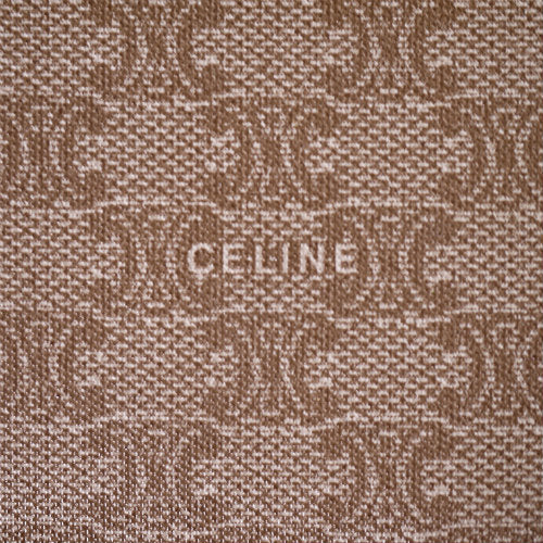 Old Celine マカダム柄 ポシェット（キャメル）