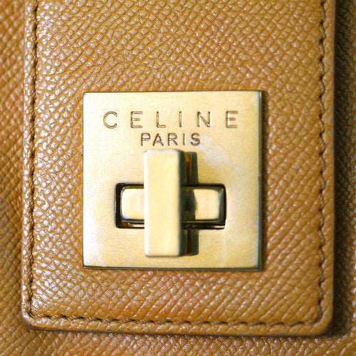 Celine 　皮トートバッグ（キャメル）