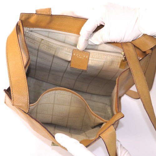 Celine 　皮トートバッグ（キャメル）