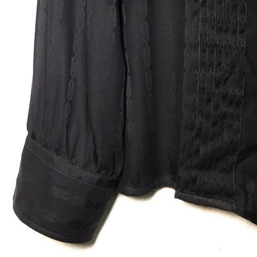 OLD CELINE　シースルー黒ブラウス（シルク）