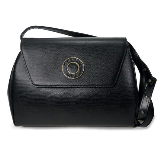 OLD CELINE　サークルロゴ金具レザーショルダー（黒）