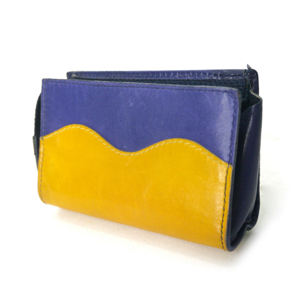 OLD CELINE サークルロゴ金具マルチカラーコインケース