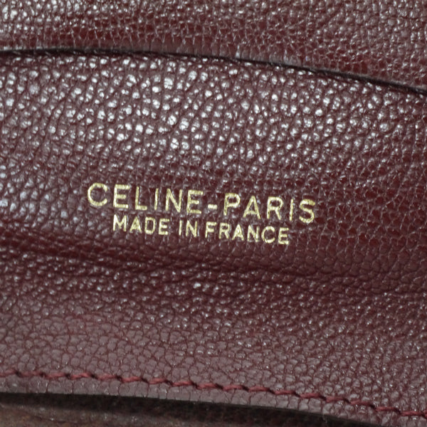 OLD CELINE ブラゾン金具リザードコインケース（ボルドー）